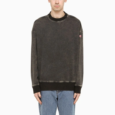 Shop Diesel Black Denim D-krib Sweater