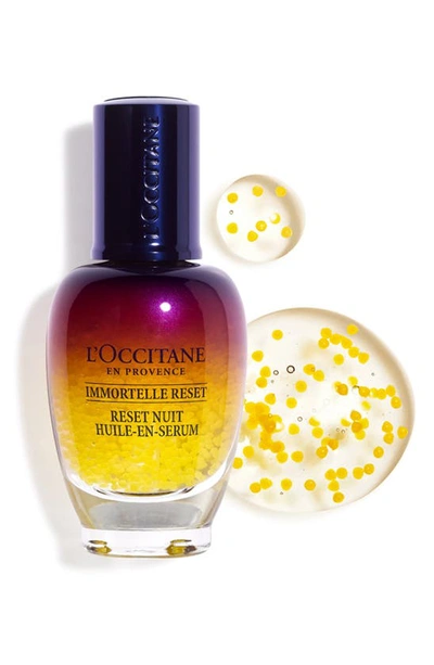 Shop L'occitane Immortelle Overnight Reset Oil-in-serum In Regular