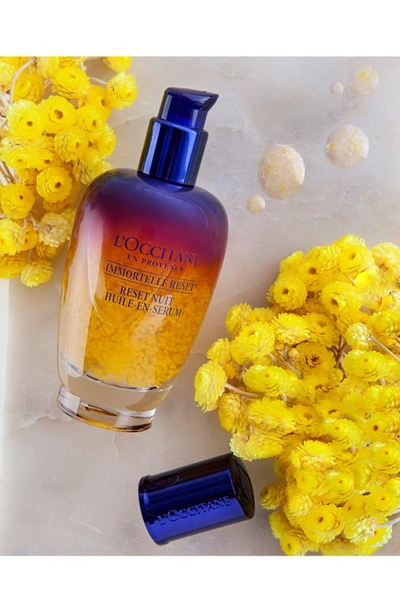 Shop L'occitane Immortelle Overnight Reset Oil-in-serum In Regular