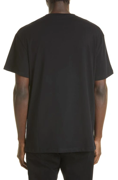 Shop Alexander Mcqueen Taped T-shirt In Black/ Mix