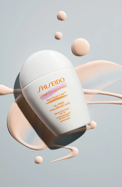 Shop Shiseido Urban Environment Sun Dual Care™ Oil-free Broad Spectrum Spf 42 Sunscreen, 1.7 oz