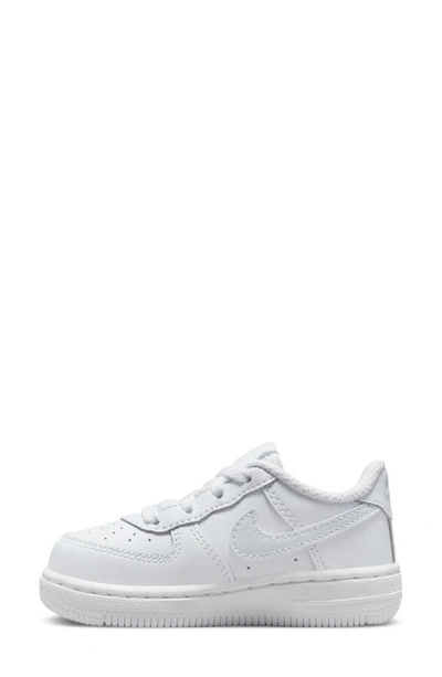 Shop Nike Kids' Air Force 1 Sneaker In White/ Aura