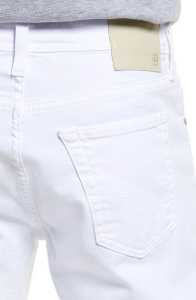 Shop Ag Everett Slim Straight Leg Jeans In White