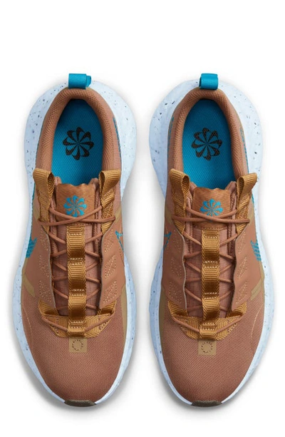 Shop Nike Crater Impact Sneaker In Mineral Clay/ Laser Blue/ Gold