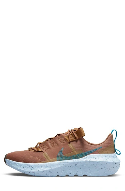 Shop Nike Crater Impact Sneaker In Mineral Clay/ Laser Blue/ Gold