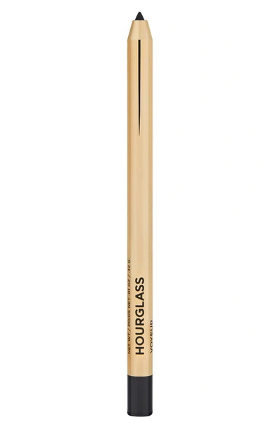 Hourglass Voyeur Waterproof Gel Eyeliner Obsidian In Obsidian