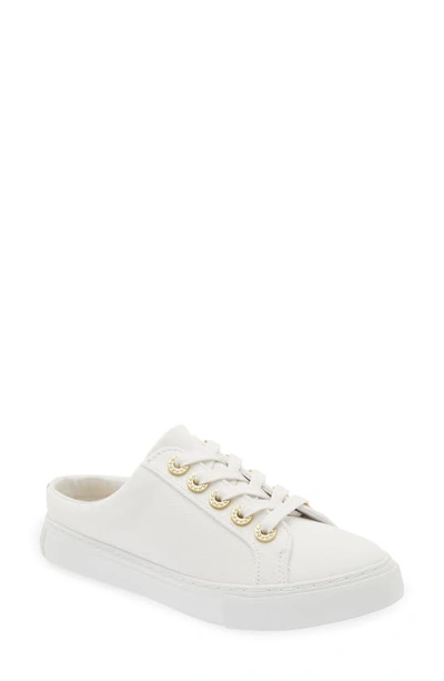 Shop Lilly Pulitzer Abigail Mule Sneaker In Resort White