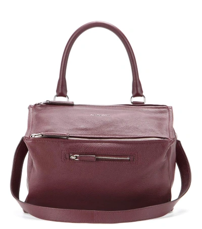 Shop Givenchy Pandora Medium Leather Shoulder Bag