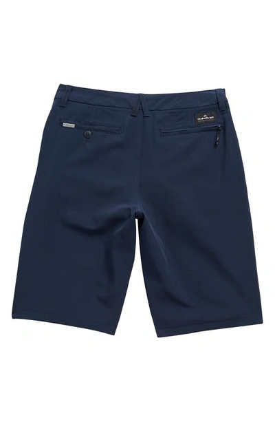 Shop Quiksilver Kids' Ocean Union Amphibian Shorts In Navy Blazer