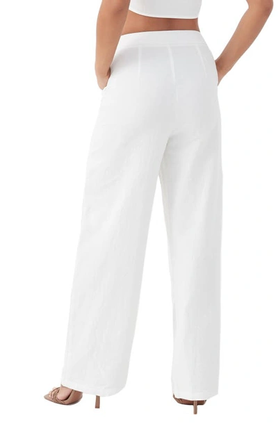 4th & Reckless Suzanne High Waist Wide In White | ModeSens