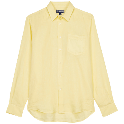 Shop Vilebrequin Shirt In Yellow