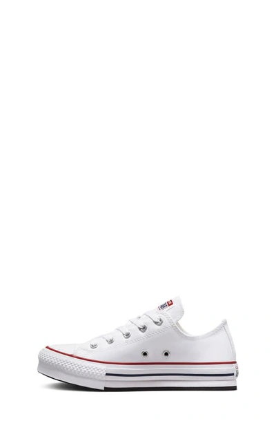 Shop Converse Chuck Taylor® All Star® Eva Lift Sneaker In White/ Garnet/ Navy