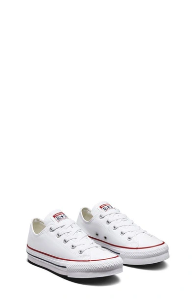Shop Converse Chuck Taylor® All Star® Eva Lift Sneaker In White/ Garnet/ Navy