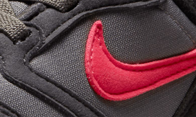Shop Nike Air Max Dawn Sneaker In Pewter/ Ash/ Black/ Red