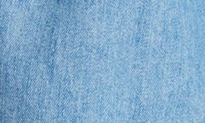 Shop Bb Dakota By Steve Madden Chambray Toast Shorts In Blue Denim