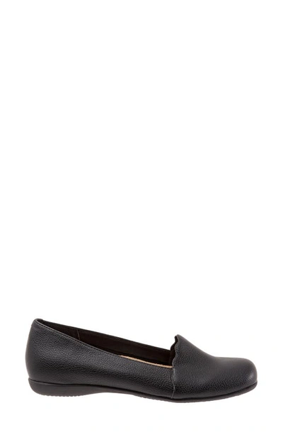 Trotters Sage Flat In Black