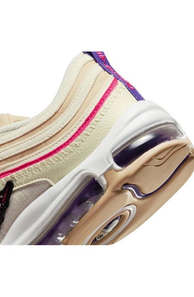 Nike Air Max 97 Se Next Sneakers In Sesame/electro Purple-white | ModeSens
