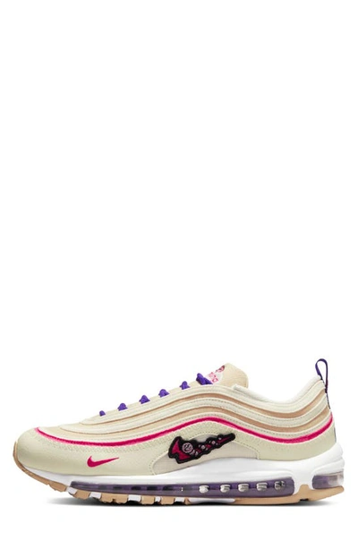 Nike Air Max 97 Se Next Sneakers In Sesame/electro Purple-white | ModeSens