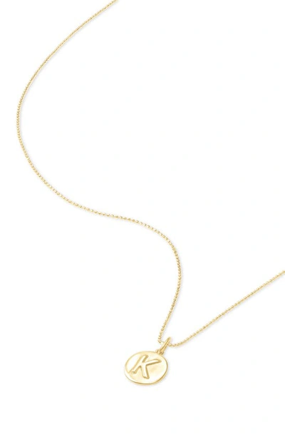 Shop Kendra Scott Ball Chain Necklace In 18k Gold Vermeil