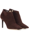 JIMMY CHOO Liesl Suede Ankle Boots
