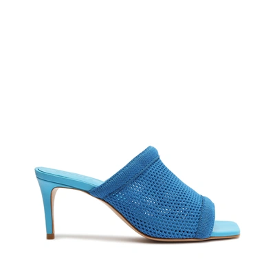 Shop Schutz Sinara Knit Sandal In True Blue
