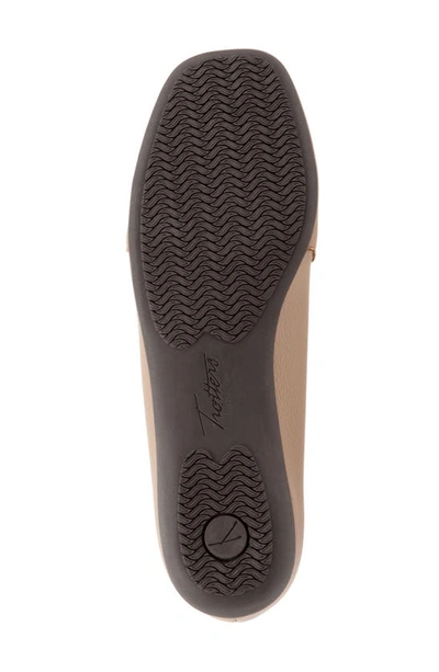 Trotters Sage Flat In Dark Taupe