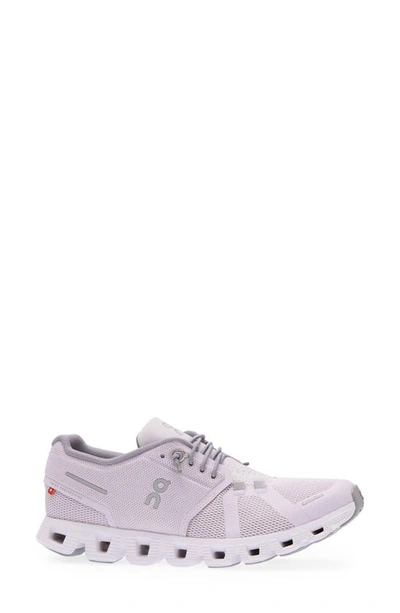Shop On Cloud 5 Running Shoe In Lily/ Frost