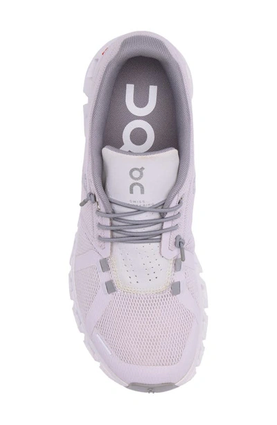 Shop On Cloud 5 Running Shoe In Lily/ Frost