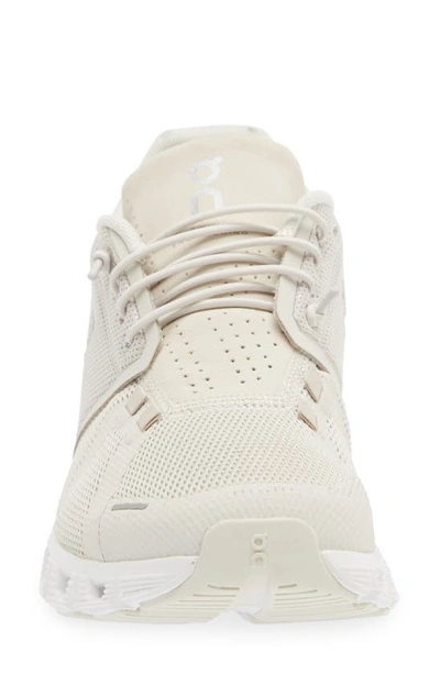Shop On Cloud 5 Running Shoe In Pearl/ White