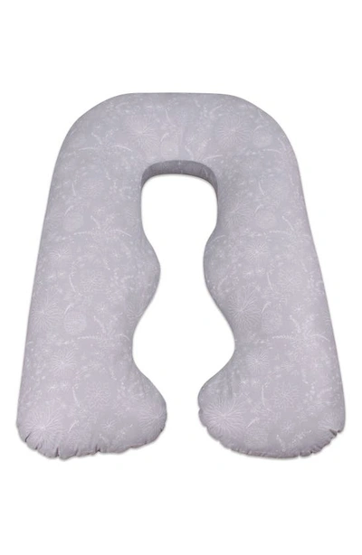Shop Leachco Back 'n Belly® Chic Contoured Pregnancy Support Pillow In Floral Lace