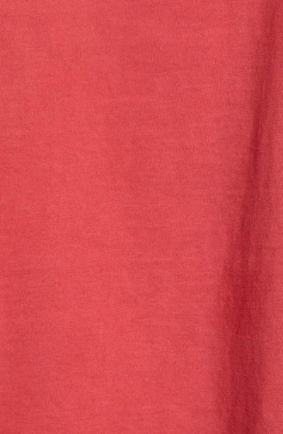 Shop Elwood Core Oversize Cotton Jersey T-shirt In Vintage Red