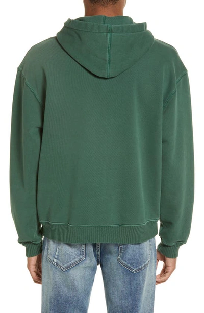 Shop Elwood Core Oversize French Terry Hoodie In Vintage Green