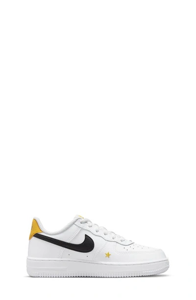 Shop Nike Air Force 1 Lv8 Sneaker In White/ Black/ Dark Sulfur
