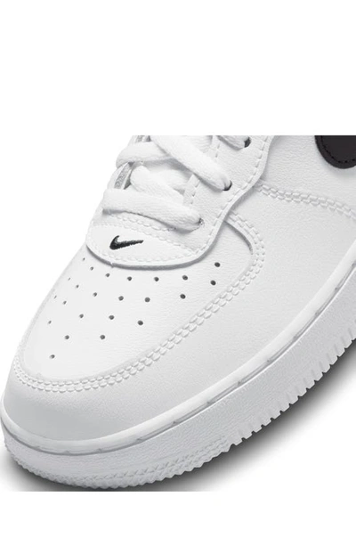 Shop Nike Air Force 1 Lv8 Sneaker In White/ Black/ Dark Sulfur