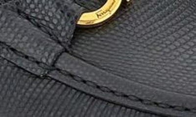 Shop Ferragamo Grandioso 2 Snakeskin Embossed Leather Bit Loafer In Nero Nero Nero