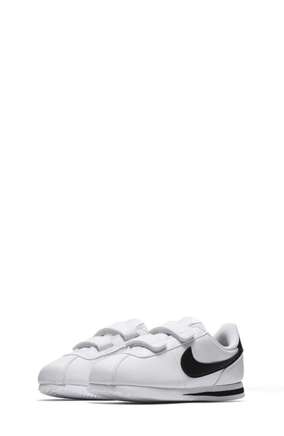 Shop Nike Cortez Basic Sl Sneaker In White/ Black