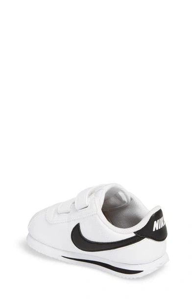 Shop Nike Cortez Basic Sl Sneaker In White/ Black