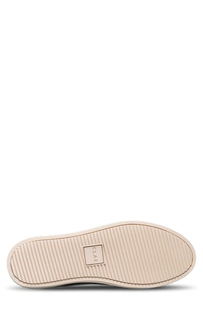 Clae Bradley Sneaker In Black Tumbled Leather