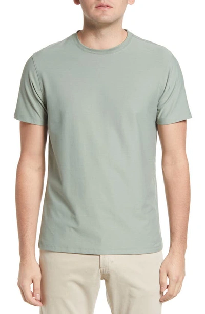 Shop Robert Barakett Hickman Solid T-shirt In Green Mint