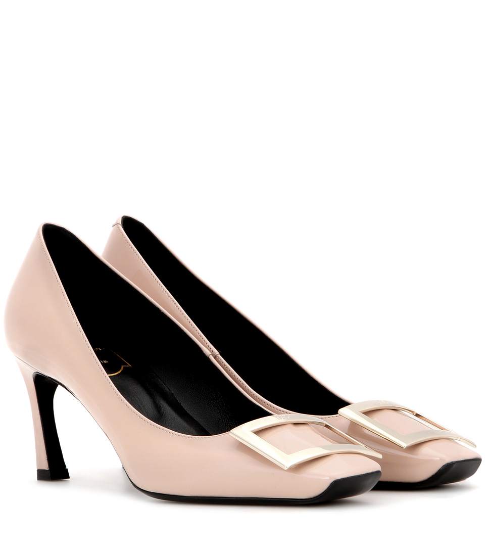 belle vivier pumps in patent leather