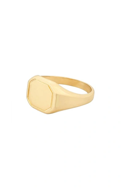 Shop Ettika 18k Gold Plated Signet Ring