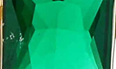 Shop Ettika Set Of 4 Cubic Zirconia Adjustable Rings In Green