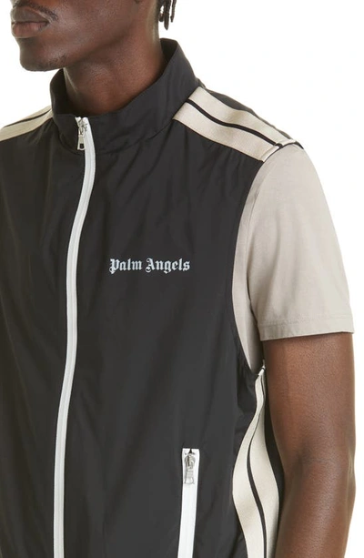 Shop Palm Angels Classic Logo Vest In Black Off