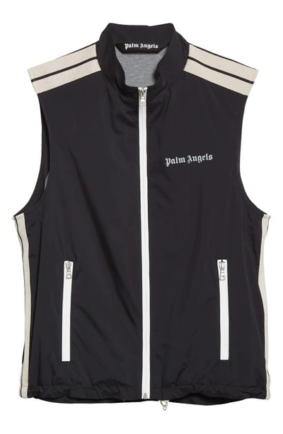 Shop Palm Angels Classic Logo Vest In Black Off