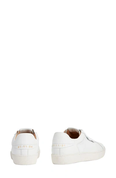 Shop Allsaints Sheer Low Top Sneaker In White