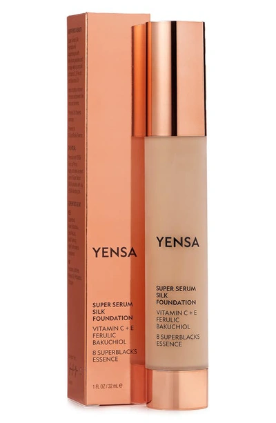 Shop Yensa Super Serum Silk Foundation, 1 oz In Medium Warm