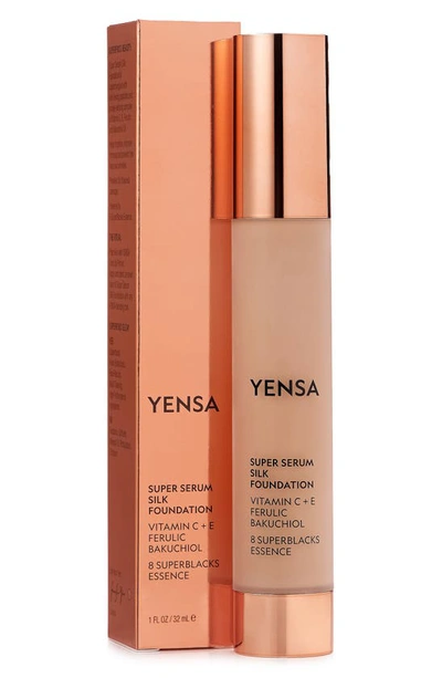 Shop Yensa Super Serum Silk Foundation, 1 oz In Tan Golden