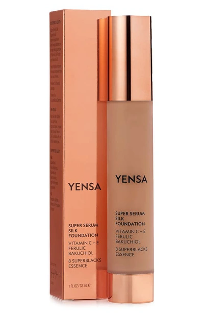 Yensa Super Serum Silk Foundation In Deep Golden