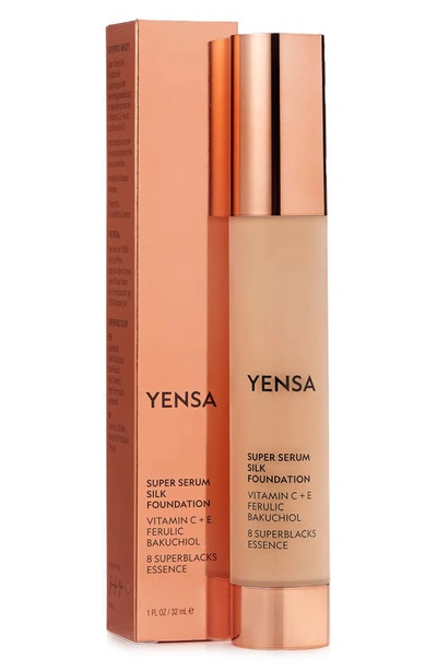 Shop Yensa Super Serum Silk Foundation, 1 oz In Medium Golden