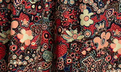 Shop A.l.c Laura Cutout Cotton Maxi Dress In Sangria Multi